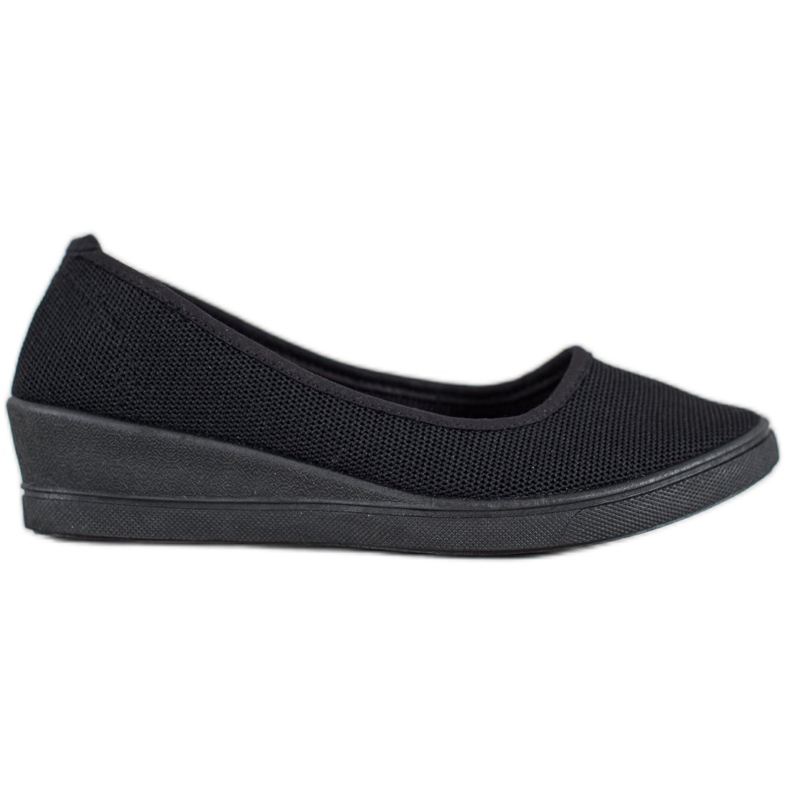 SHELOVET Svart Casual Ballerinas
