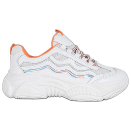 SHELOVET Snörskor vit