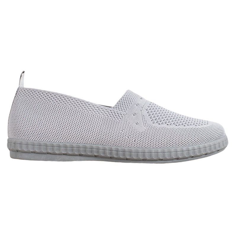 Via Giulia  Openwork Slip On Sneakers grå