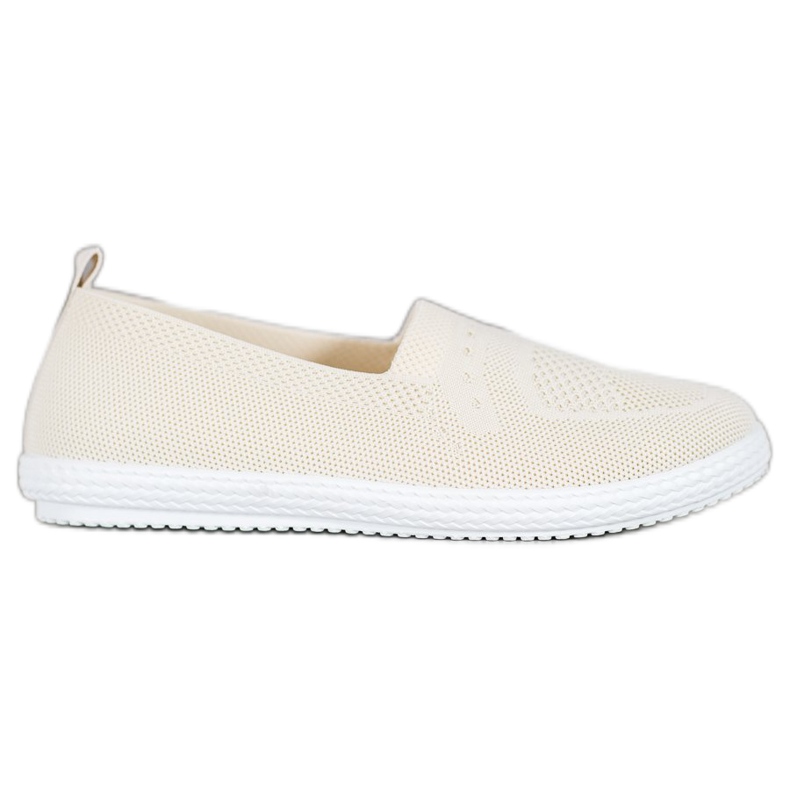 Via Giulia  Beige Slipons