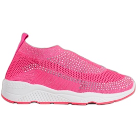 Slip-on rosa sneakers