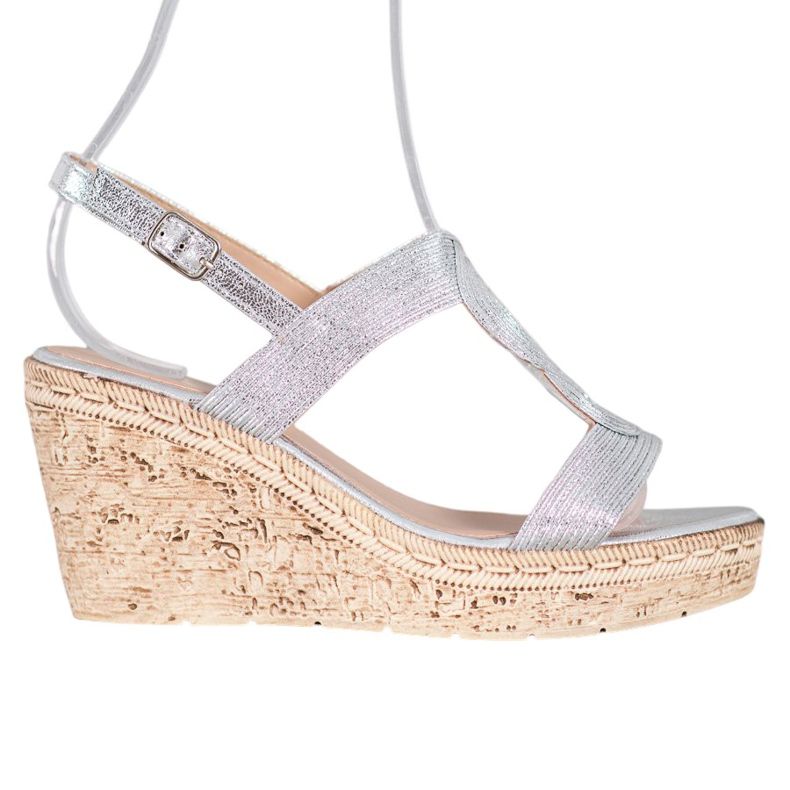 Renda Eleganta kile sandaler grå