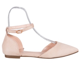 Diamantique Klassiska pumpar med spänne brun