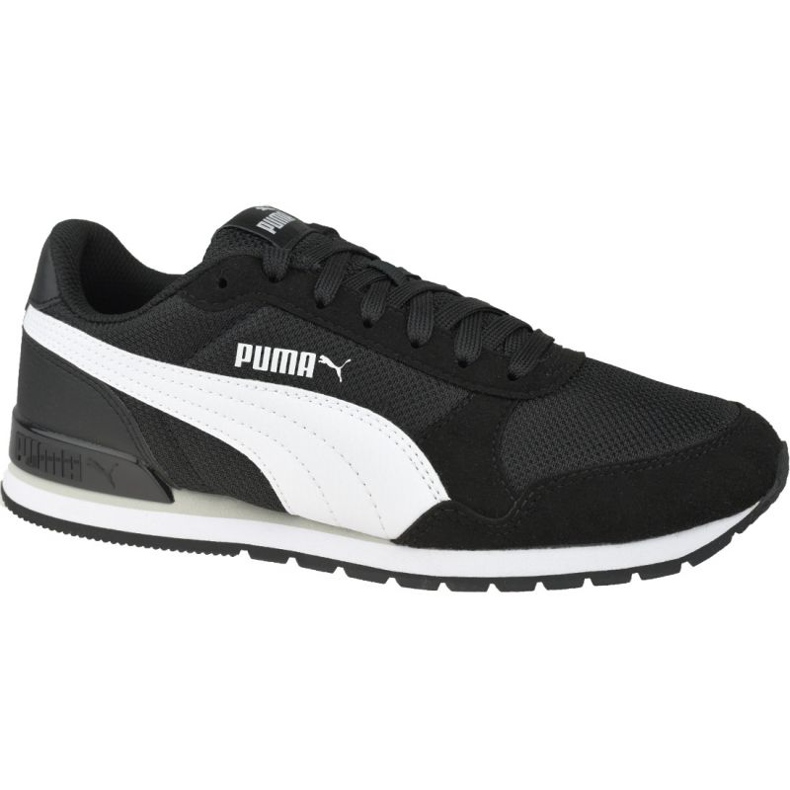 Puma St Runner v2 Mesh Jr 367135-06 vit svart