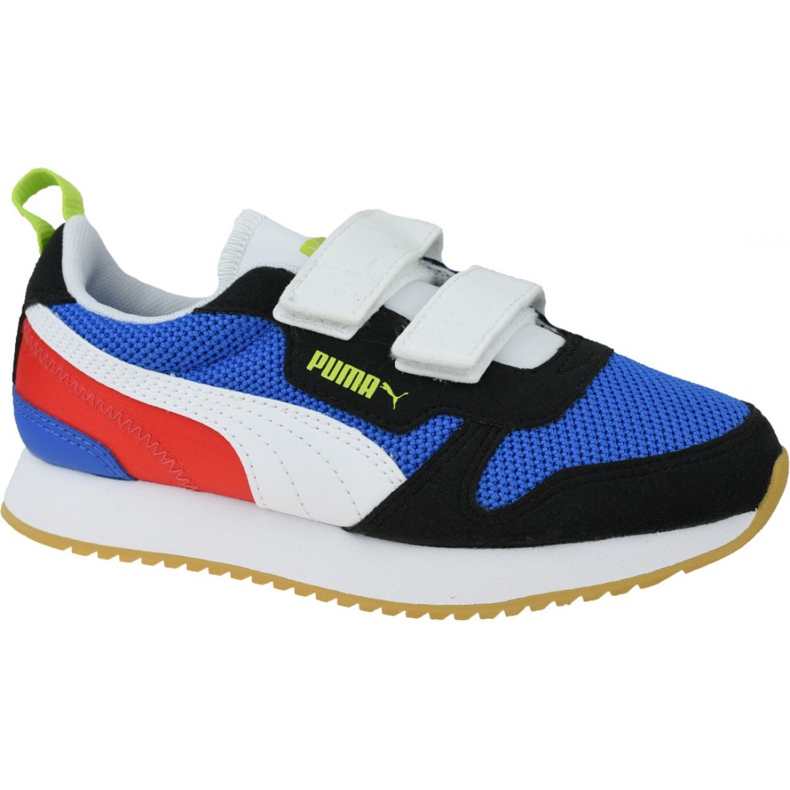 Puma R78 V Ps Jr 373617-03 vit svart röd blå