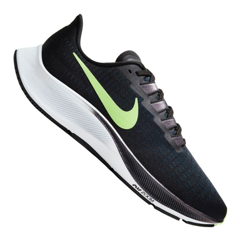 Nike Air Zoom Pegasus 37 M BQ9646-001 svart grön
