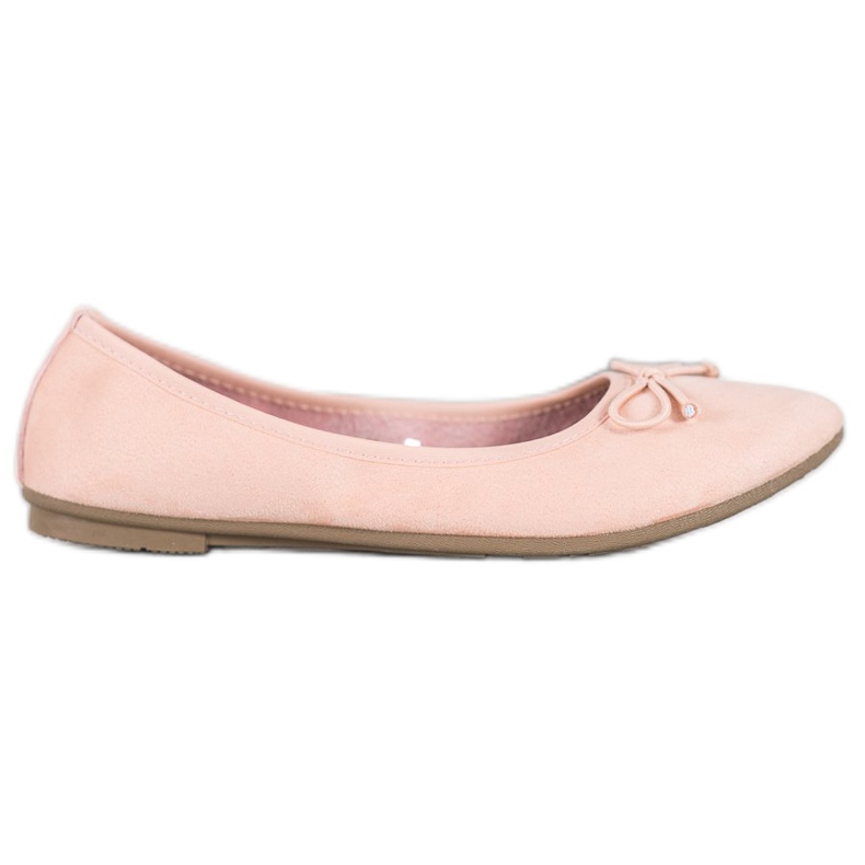 Diamantique Fritidsmocka i mocka mångfärgad rosa