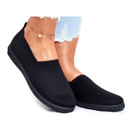 Dam Sneakers Slip-on Sneakers Svart Grigio