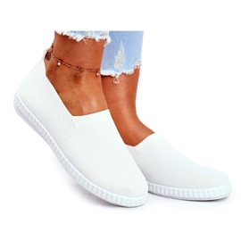 Dam Sneakers Slip-on Sneakers Vit Grigio