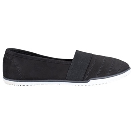 Bona Mocka Slip On Shoes svart