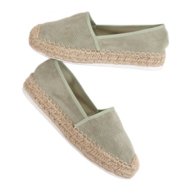 Aquamarine espadriller för kvinnor JH90P Grön