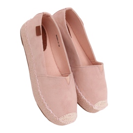 Rosa espadriller för kvinnor WH941 Rosa