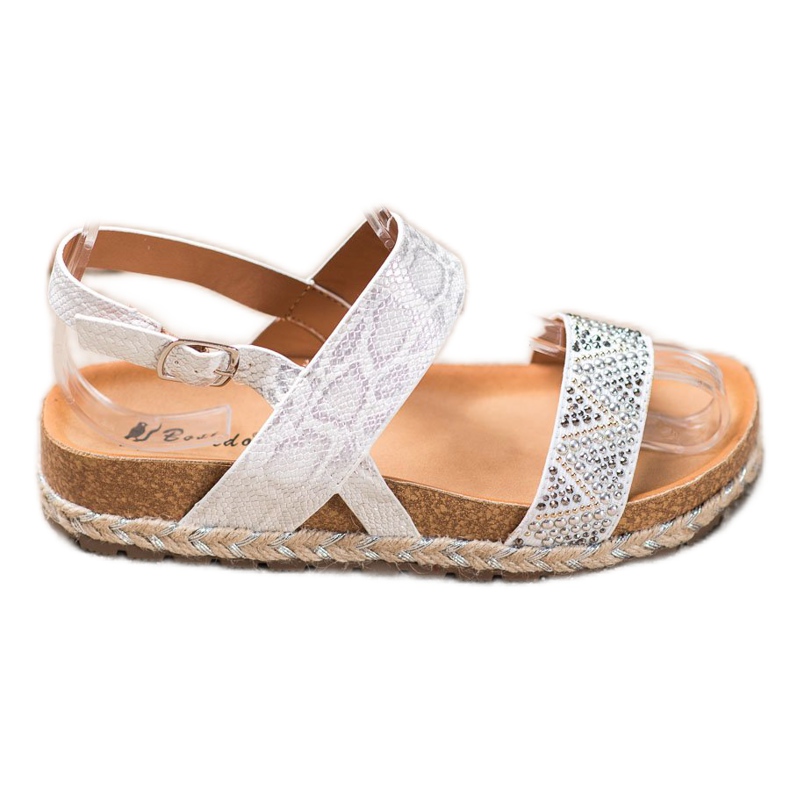 SHELOVET Trendiga vita sandaler