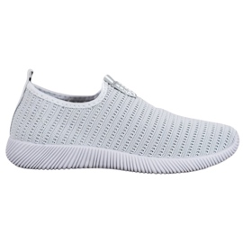 Melisa Textil Slip On Shoes grå