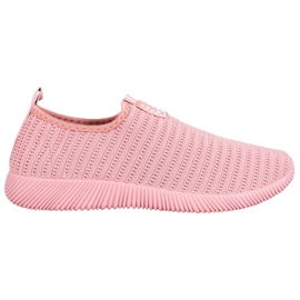 Melisa Textil Slip On Shoes rosa