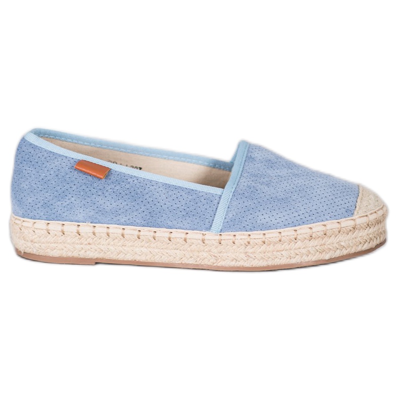 Goodin Openwork Espadrilles blå