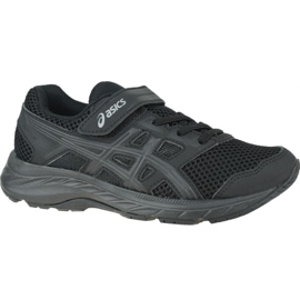 Asics Contend 5 Ps Jr 1014A048-002 skor svart