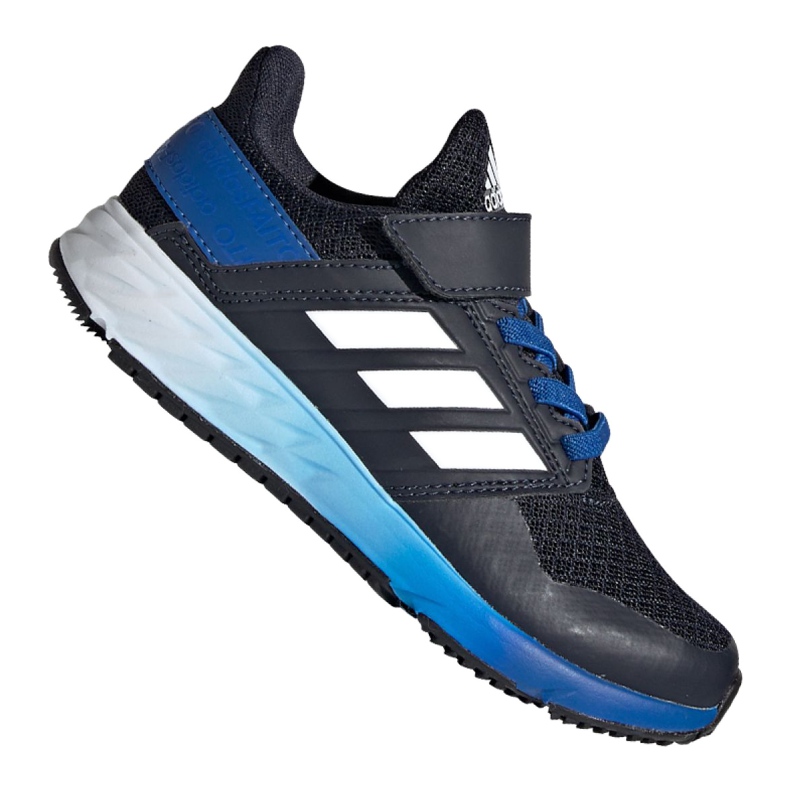 Adidas FortaFaito Jr EE7313 skor vit marinblå blå