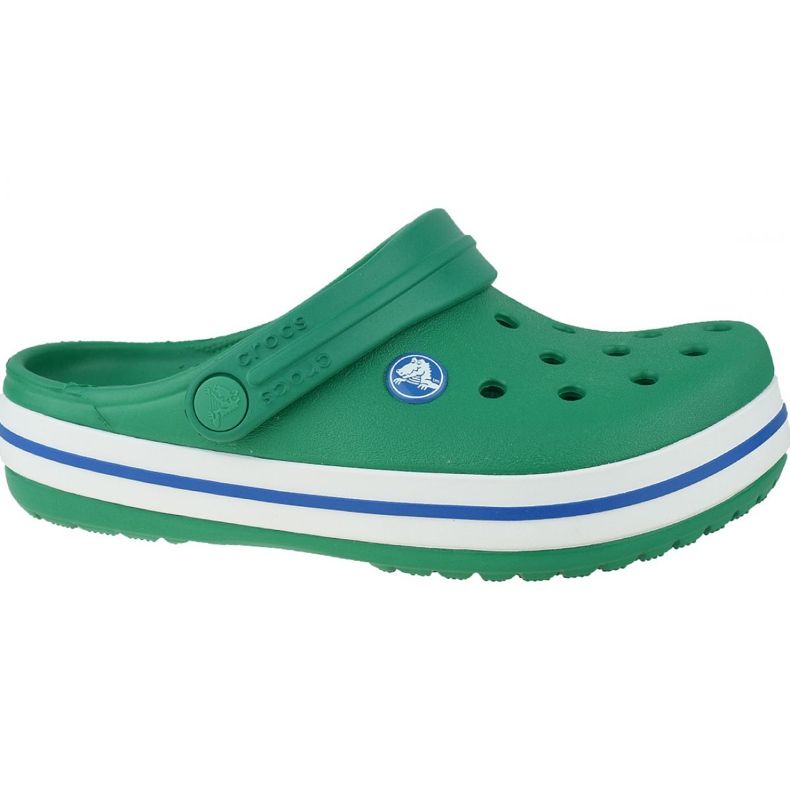 Crocs Crocband Clog K Jr 204537-3TV grå grön