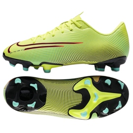 Nike Mercurial Vapor 13 Academy Mds FG / MG Jr CJ0980-703 fotbollsskor gul