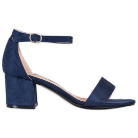 Diamantique Casual sandaler på en bar blå