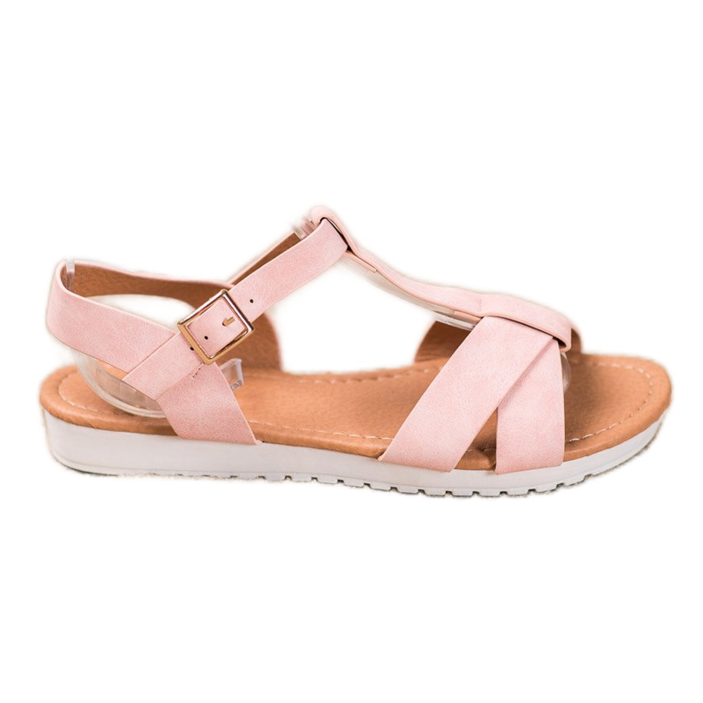 SHELOVET Rosa textilsandaler
