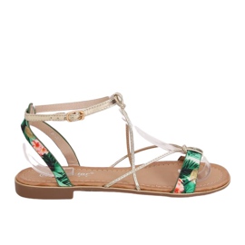 Gröna damsandaler JH125P Grön