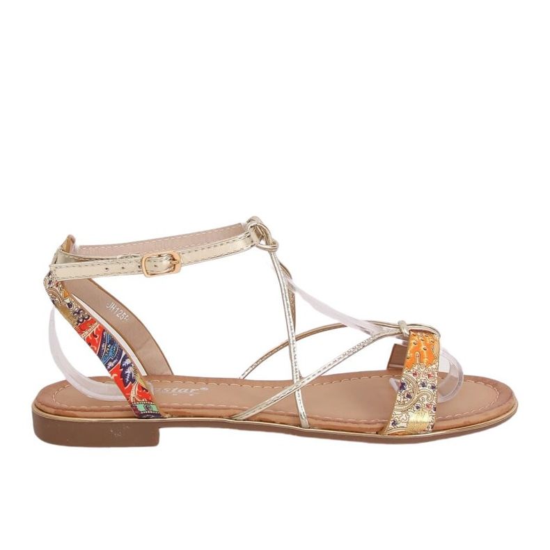 Orange damsandaler JH125P Orange mångfärgad