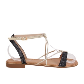 Svarta damsandaler JH123P Svart