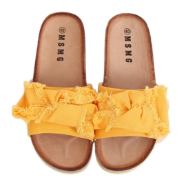 Honung tofflor för kvinnor WS9023 gul