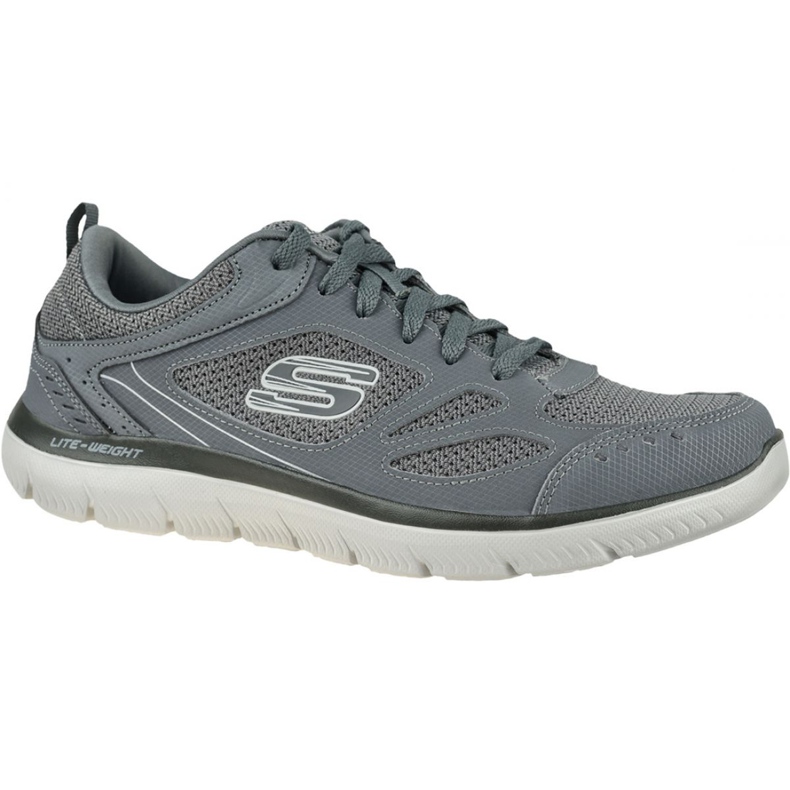 Skechers Summits-South Fälg M 52812-CHAR grå