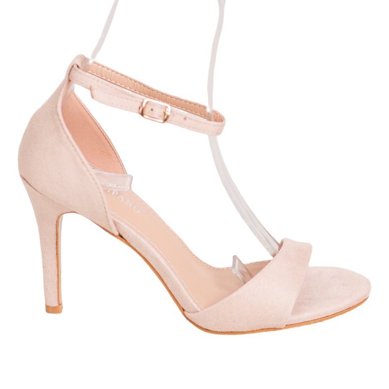 SHELOVET Klassiska mocka klackar brun