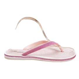 Bona Flip Flops Med Glitter rosa