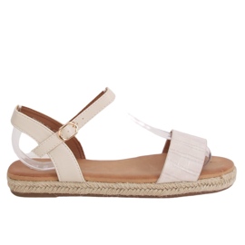 Sandaler espadrilles WH939 Beige