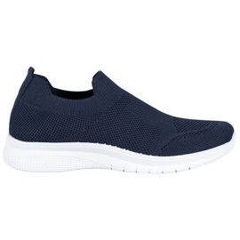 SHELOVET Slip-on sneakers blå