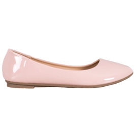 Comer Lackerade ballerinor rosa