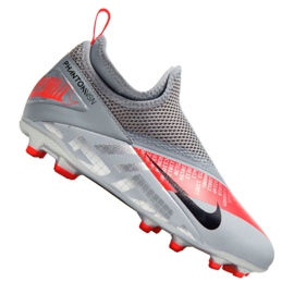 Nike Phantom Vsn 2 Academy Df Mg Jr CD4059-906 fotbollsskor mångfärgad grå