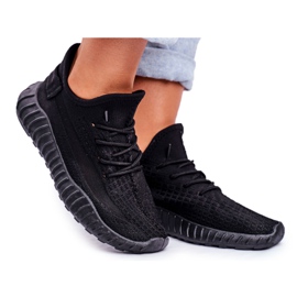 Kvinnors sportskor, ljus, luftig svart Lumiere