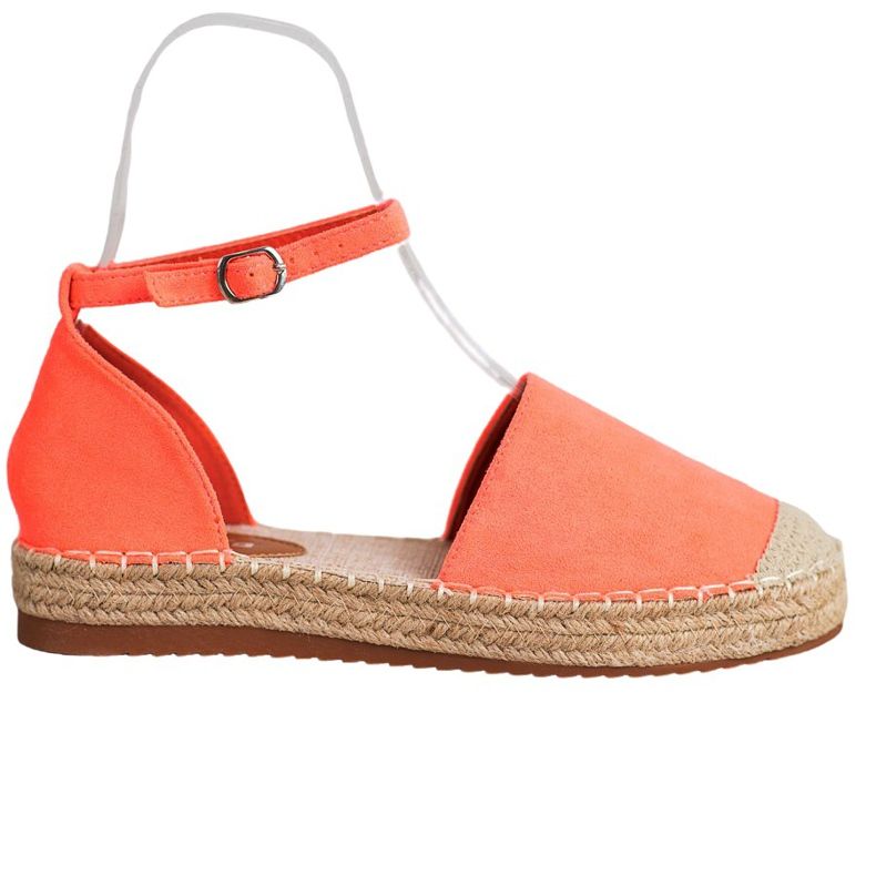 Nio Nio Orange Espadrilles
