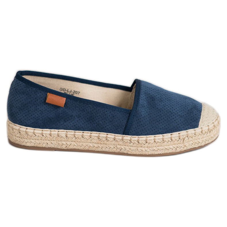 Goodin Openwork Espadrilles marinblå