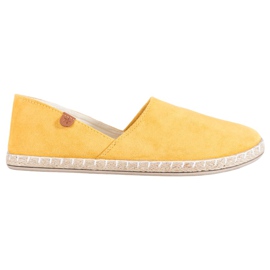 SHELOVET Slip-on Yellow Espadrilles gul