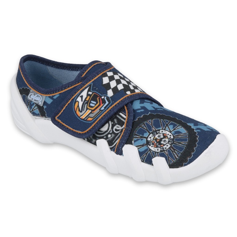 Befado barnskor 273Y295 marinblå mångfärgad