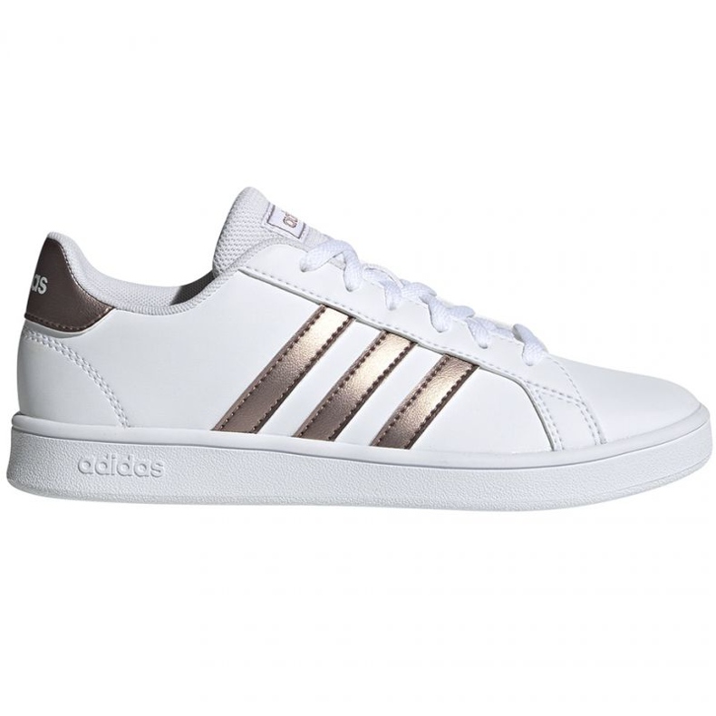 Skor adidas Grand Court Jr EF0101 vit svart