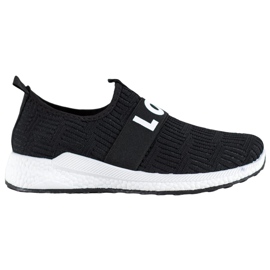 SHELOVET Love Slip-On Shoes svart