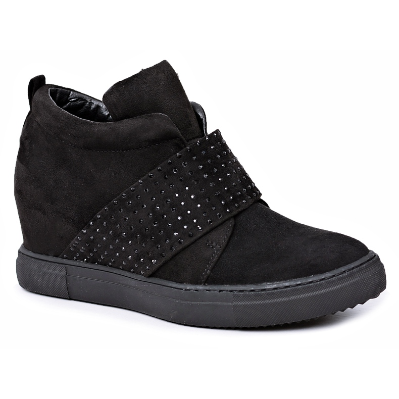 Dam Sneakers Black Lu Boo Paljetter PinkSugar svart