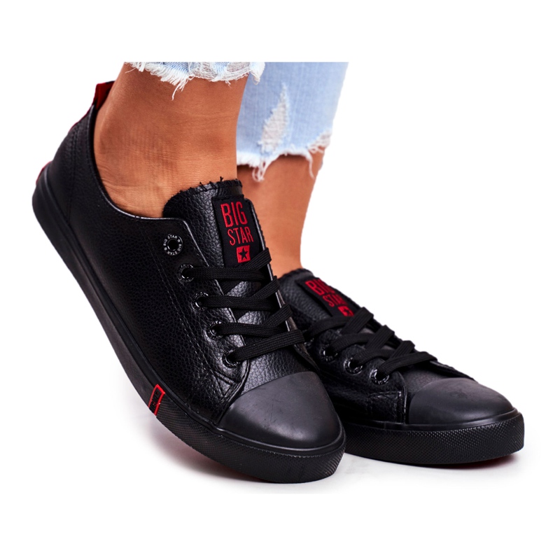 Dam Sneakers Big Star Black GG274007 svart