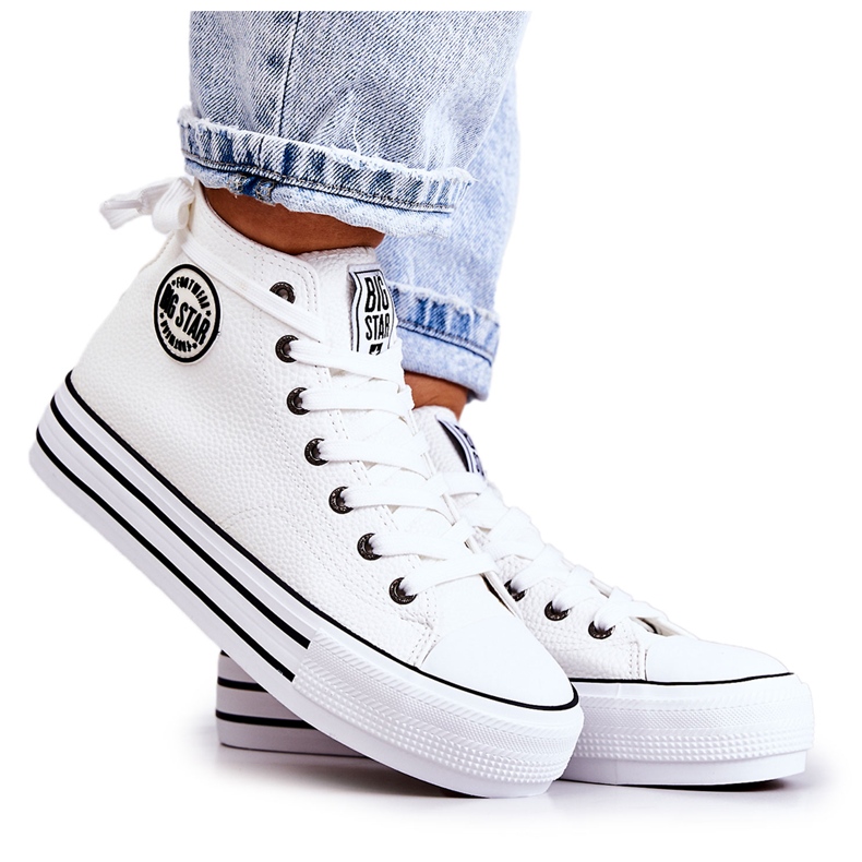 Dam Sneakers Big Star White GG274013 vit