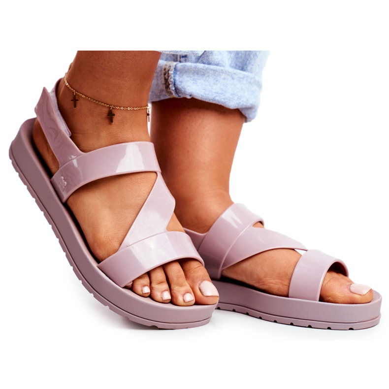 Sandaler för kvinnor Doftande gummi ZAXY Beige DD285066