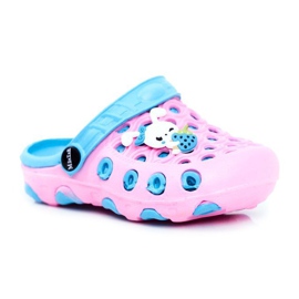 Barntofflor Foam Crocs Pink Rabbit Zoë rosa