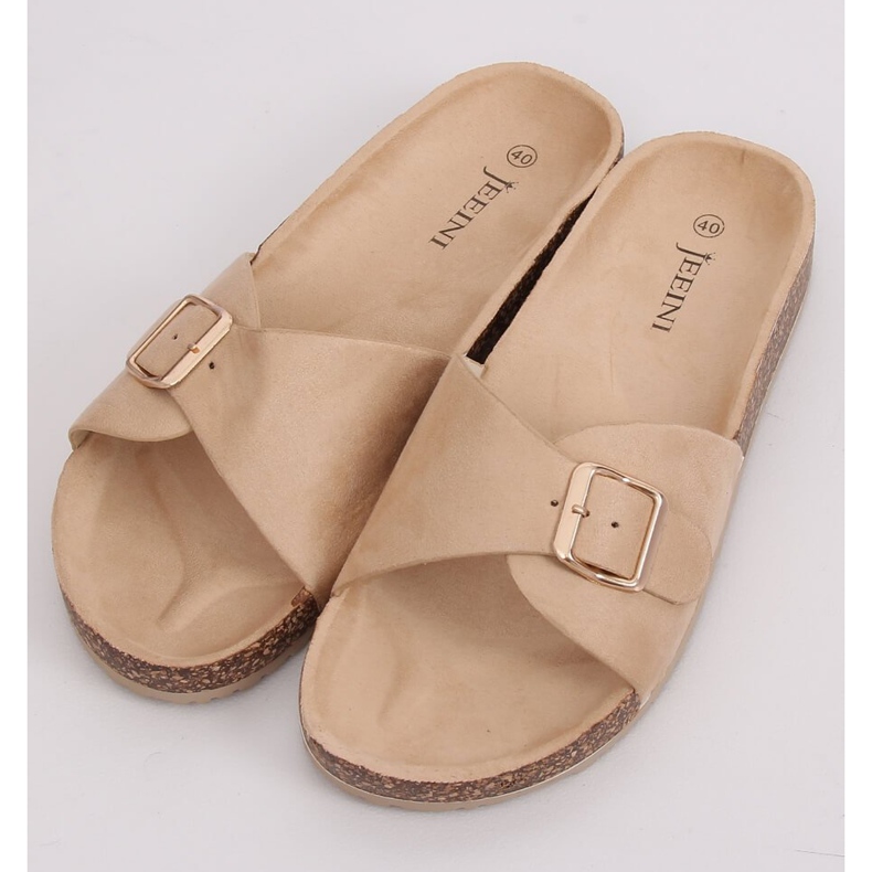 Flip-flops scholki beige 6103 Beige II Type